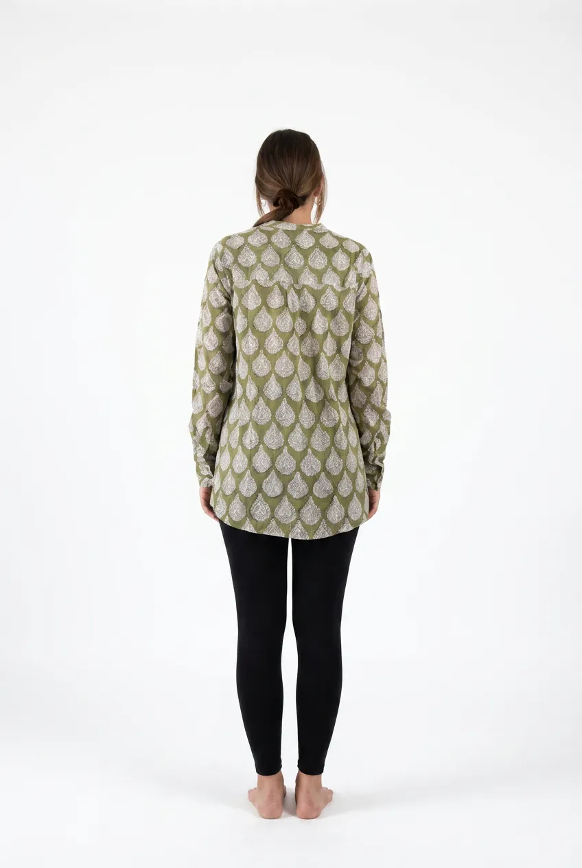 Avani Short Corazao Olive detail