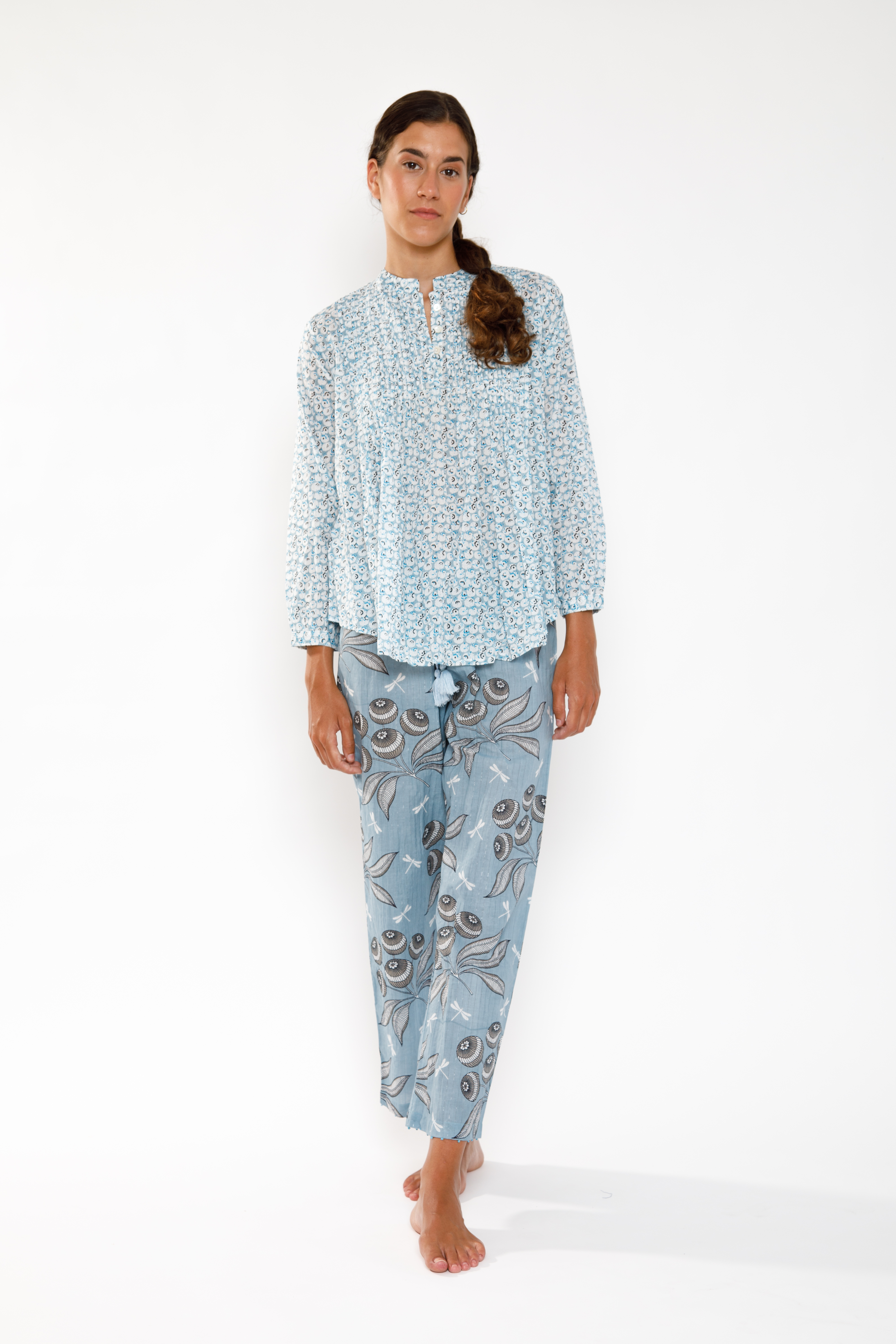 Arhat Shirt Ghera Blue