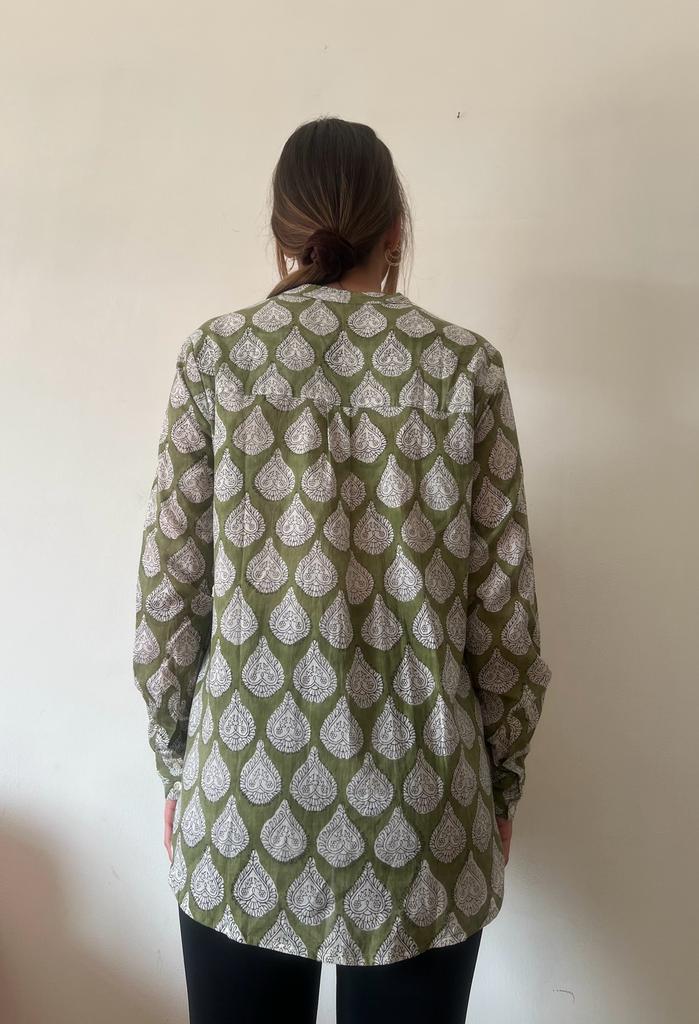 Avani Short Corazao Olive detail