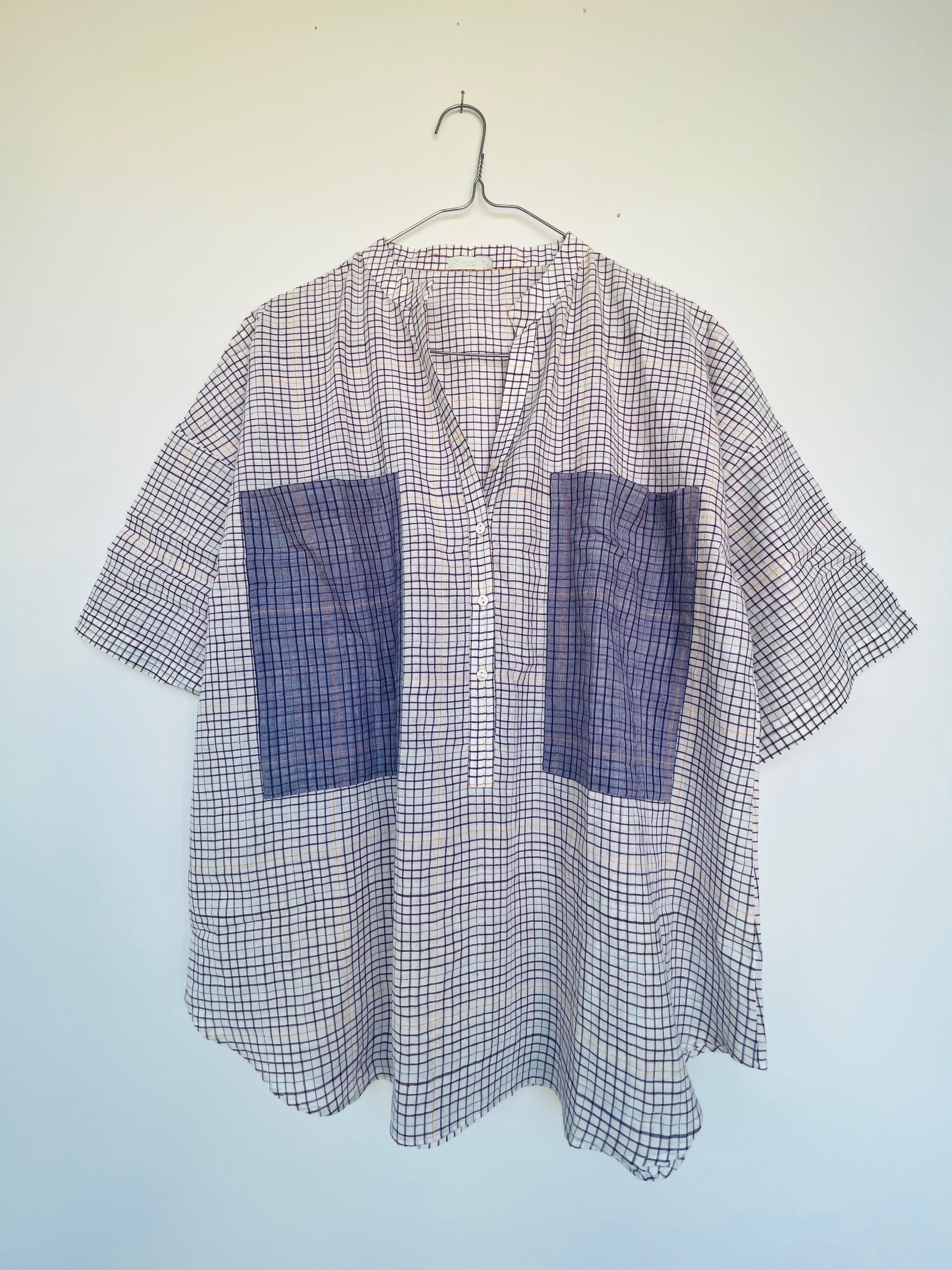 Bana Small Blue Check