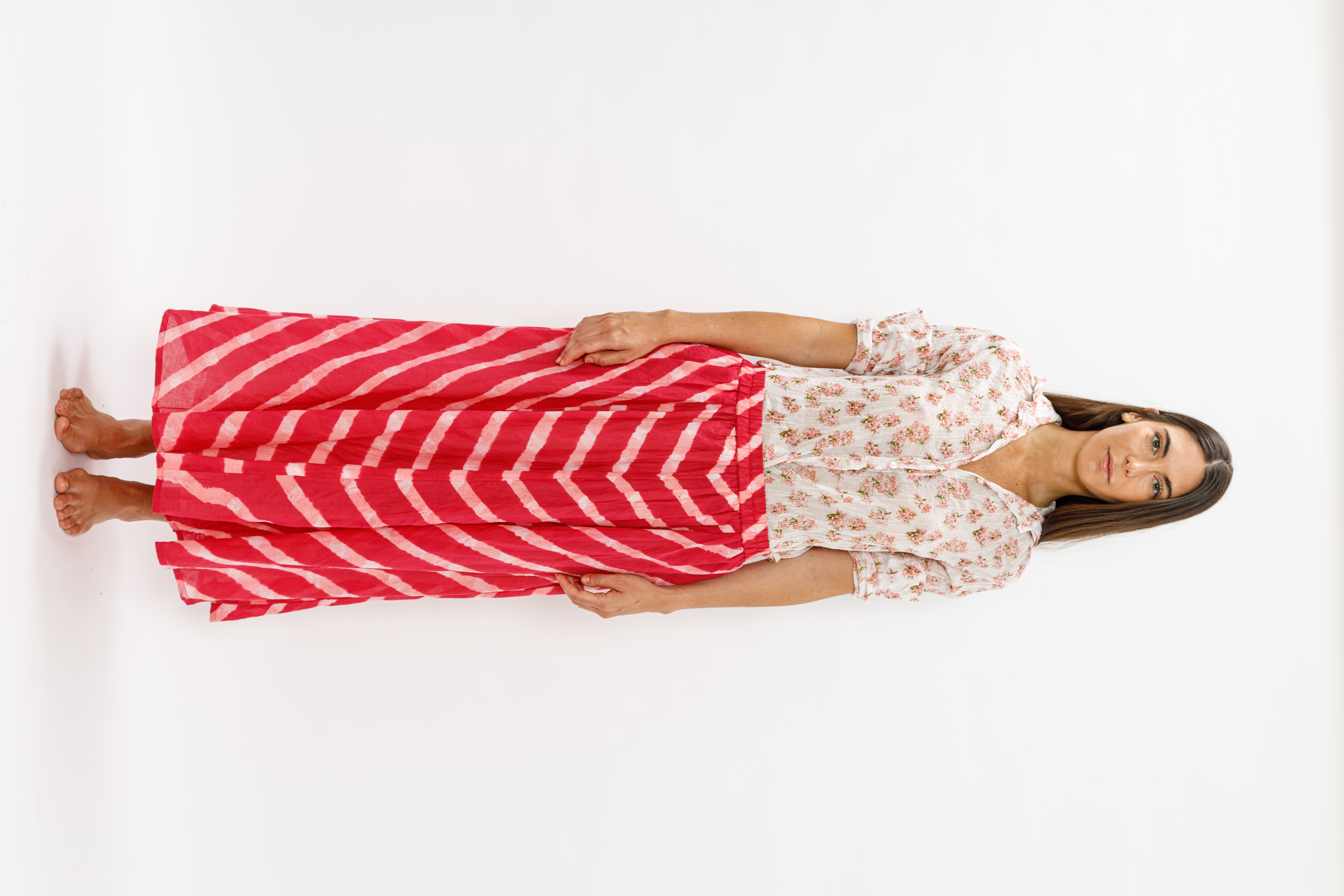 Zu Shirt Flory White detail